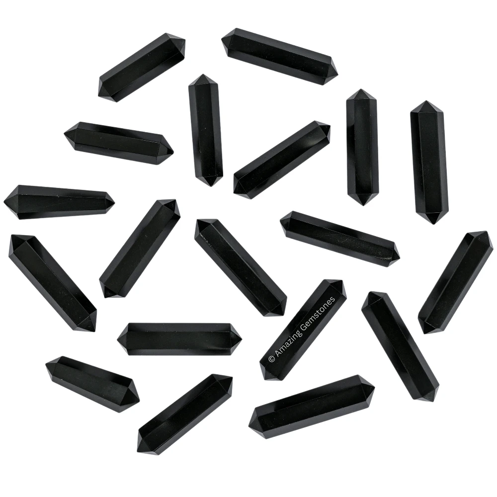 Black Obsidian Pencil Points (Double Terminated)