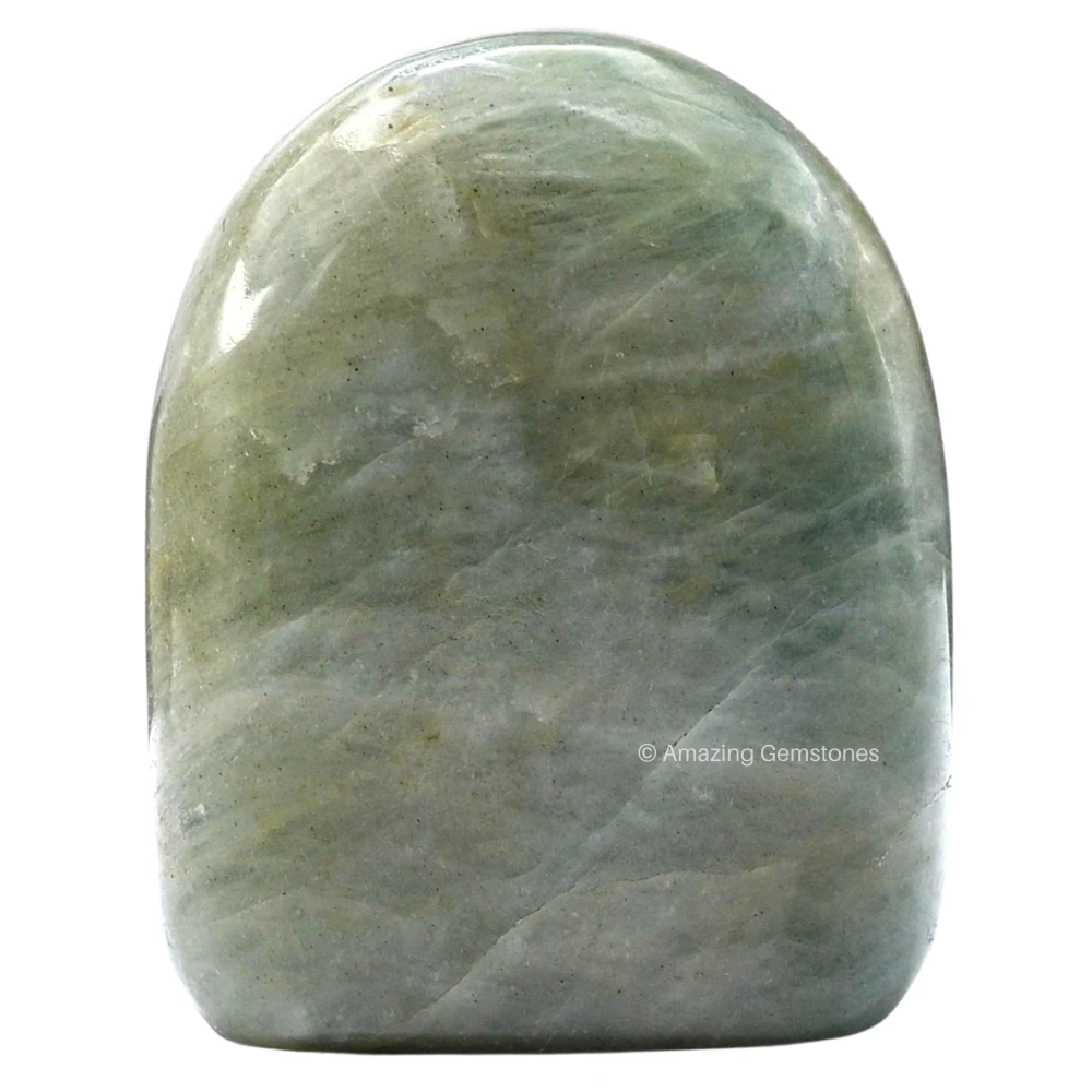 Aquamarine Standing Palm Stone