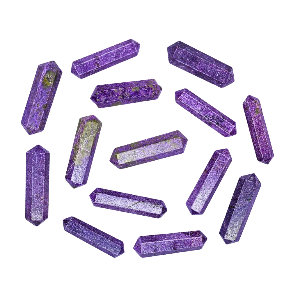 Stichtite Pencil Points (Double Terminated) (Set of 3)