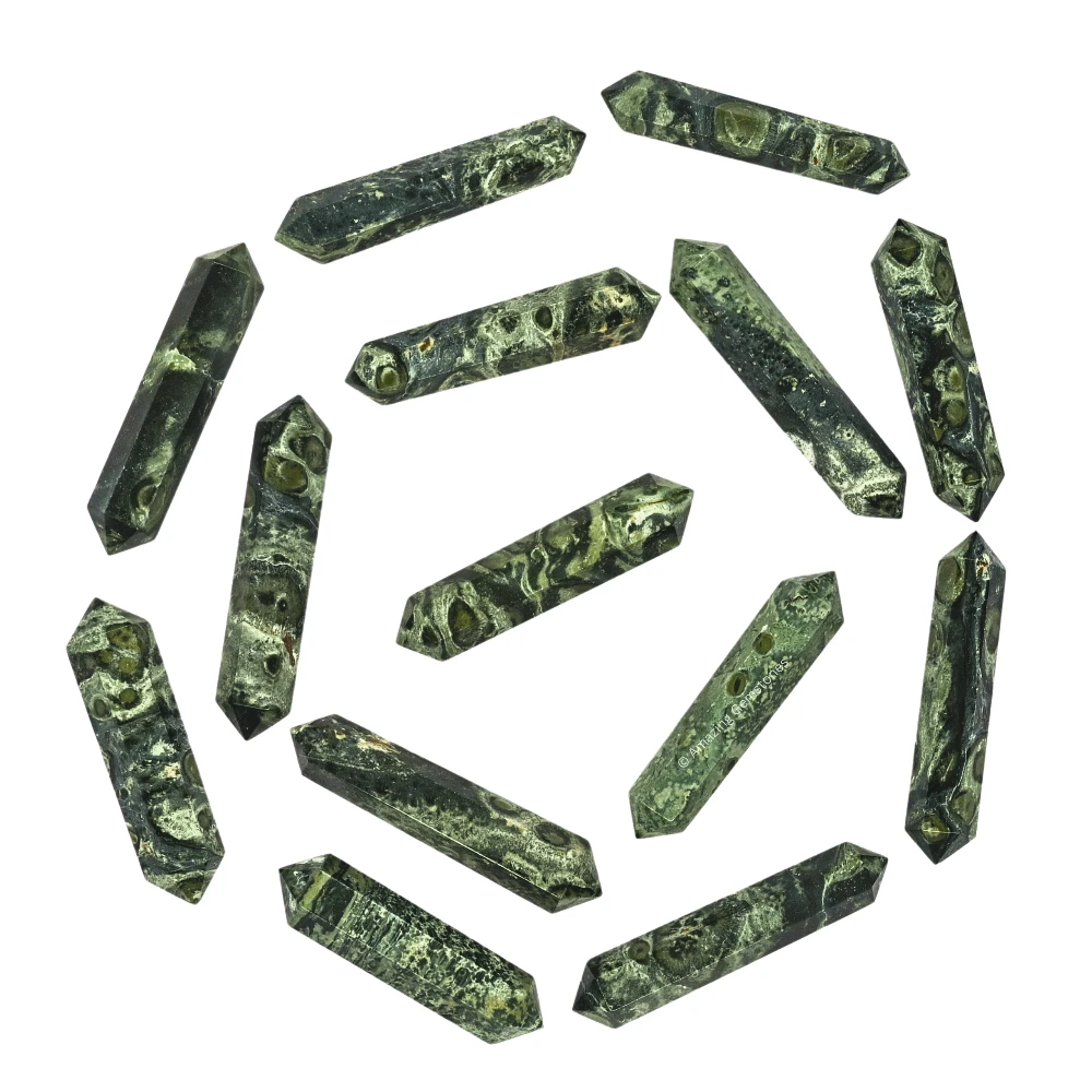 Kambaba Jasper Pencil Points (Double Terminated) (Set of 3)