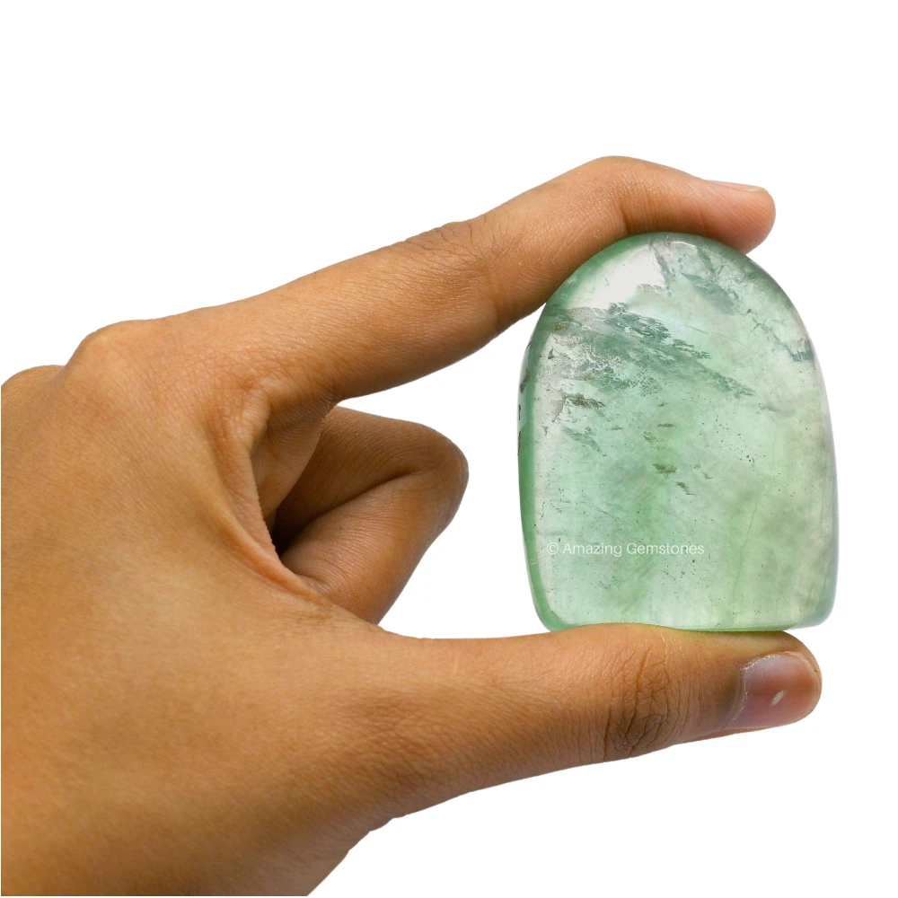 Multi Fluorite Standing Palm Stone (Regular)