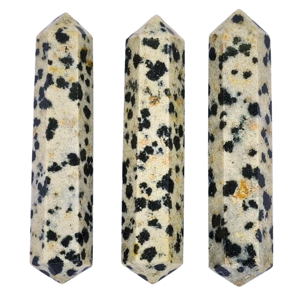 Dalmatian Jasper Pencil Points (Double Terminated) (Set of 50)