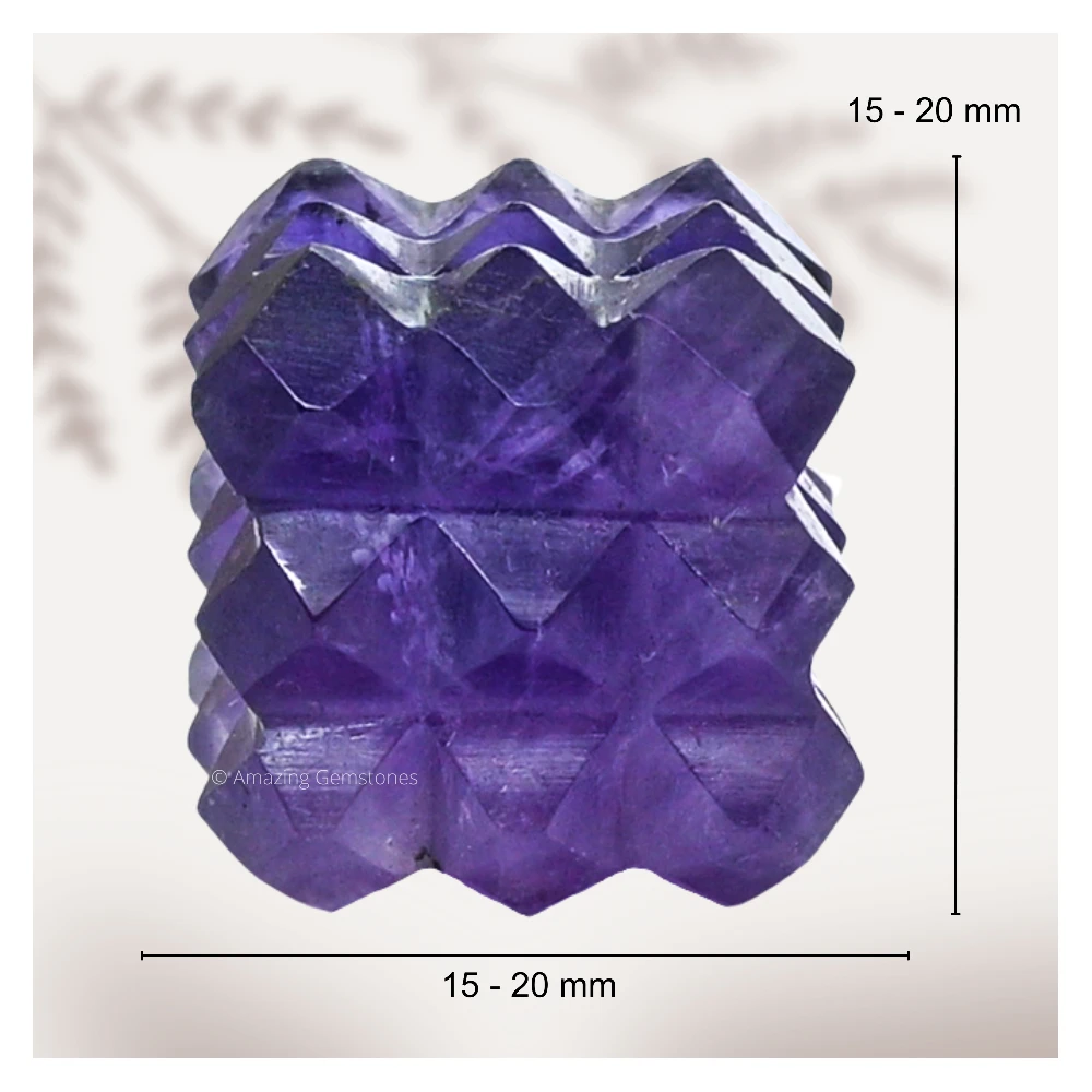 Amethyst Cube Pyramid
