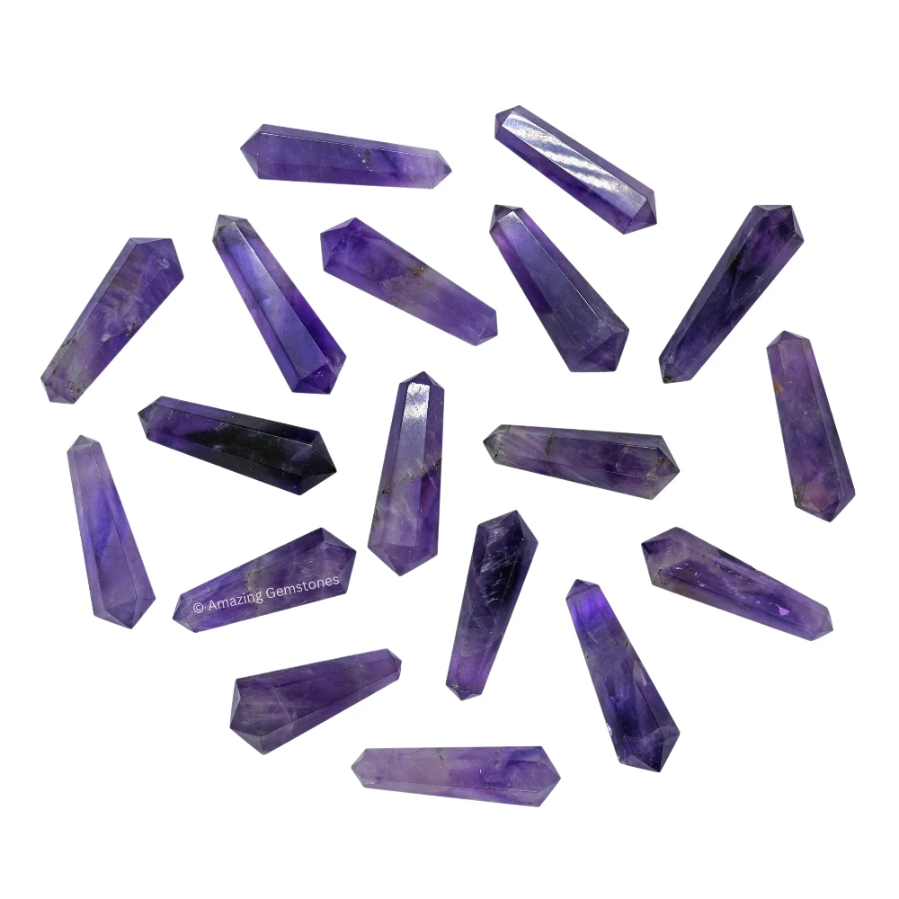 Amethyst Pencil Points (Double Terminated)