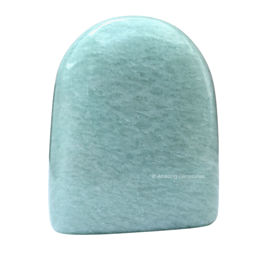 Amazonite Standing Palm Stone