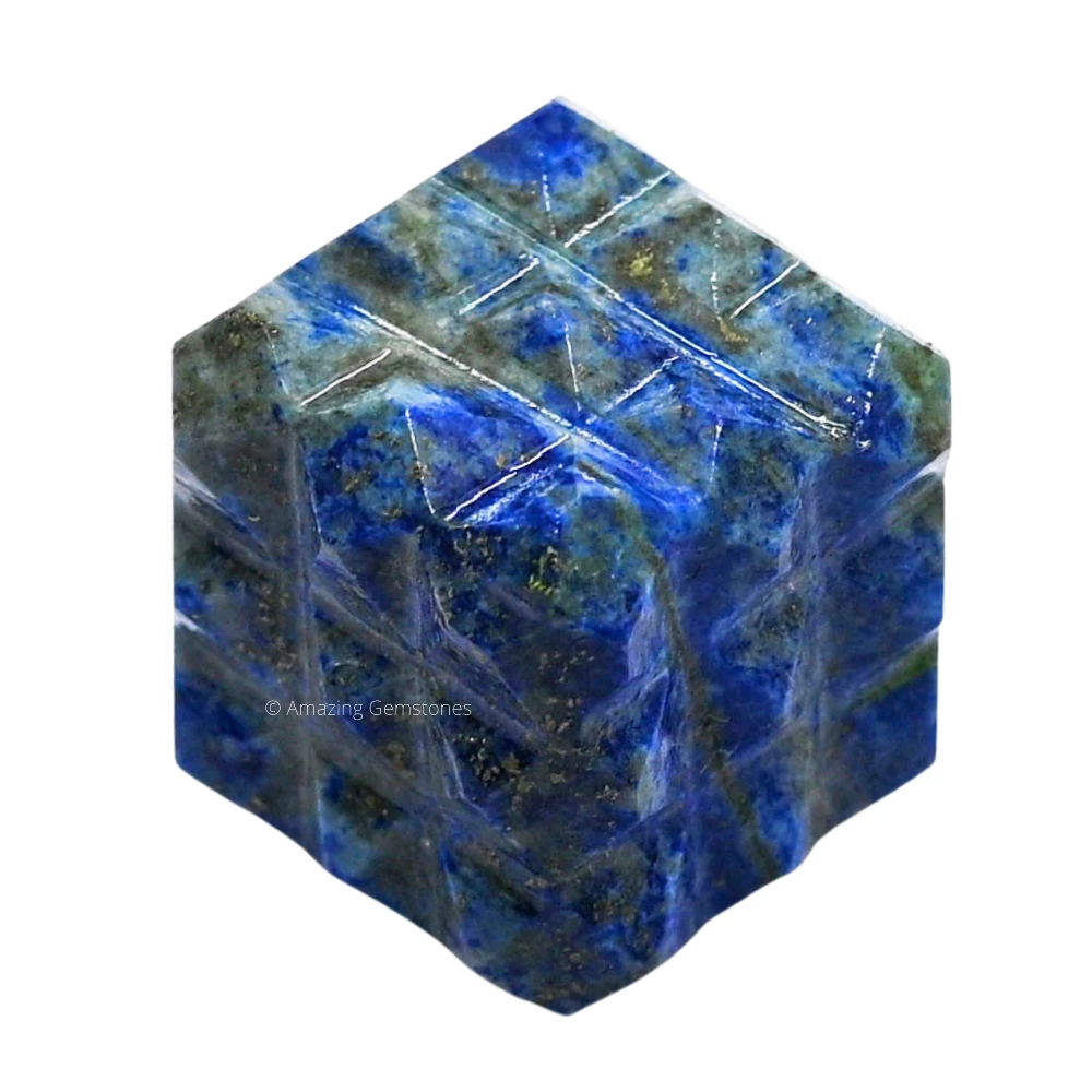 Lapis Lazuli Cube Pyramid