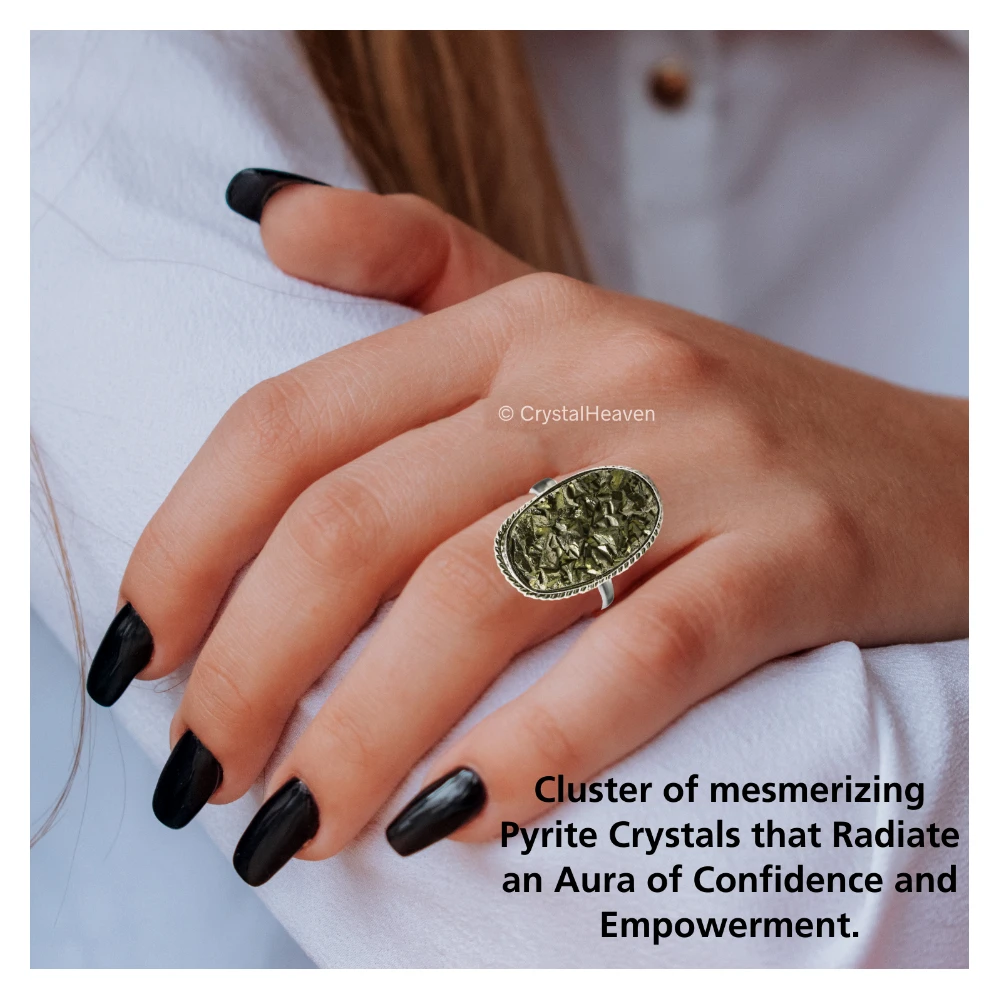 Pyrite Ring for Men and Women Premium Pyrite Stone Rings Online