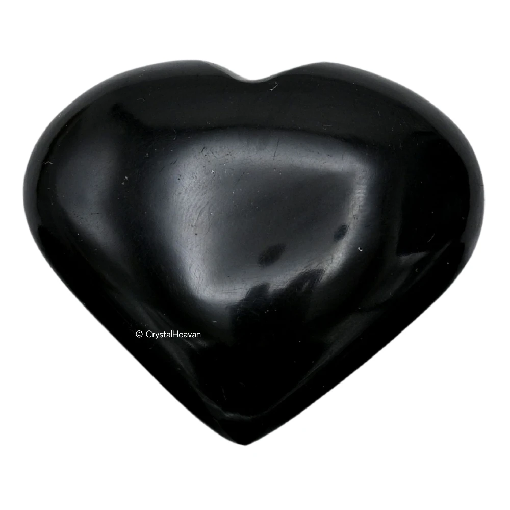 Black Tourmaline, Shungite & Hematite Heart Wall Art