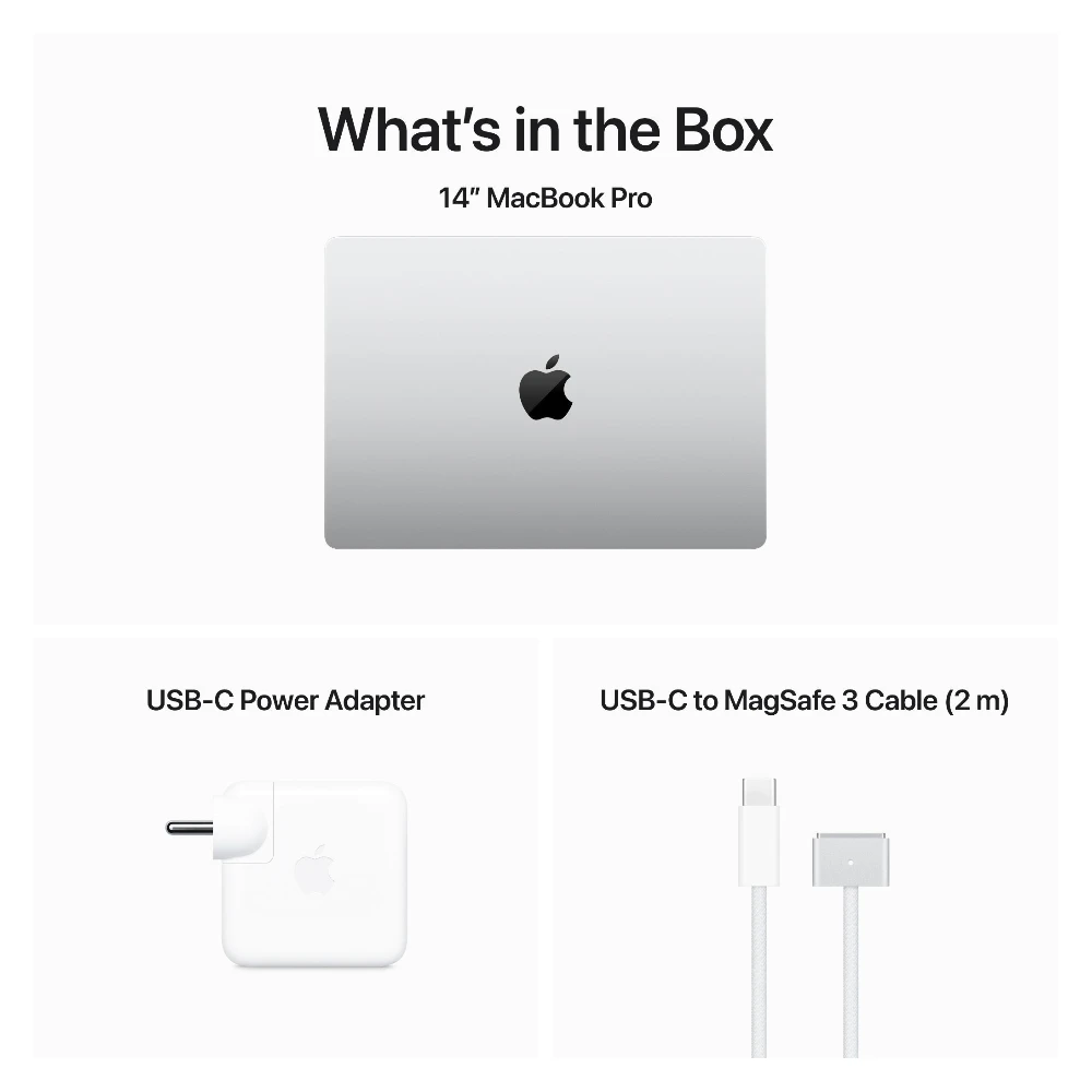 Apple MacBook Pro Apple M3 Pro - (18 GB/512 GB SSD/macOS Sonoma) MRX63HN/A  (14 Inch, Silver, 1.61 kg)