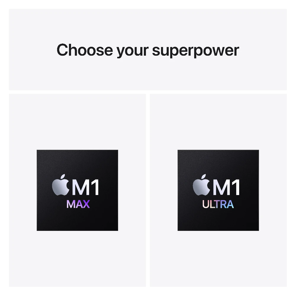 Apple Mac Studio M1 Ultra chip (64 GB RAM/Integrated 48 core GPU Graphics/1 TB SSD Capacity/Mac OS Monterey)
